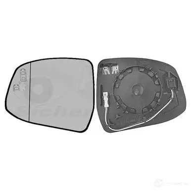 Зеркальный элемент, стекло зеркала VAN WEZEL 1945835 466574 G5611 J 5410909596613