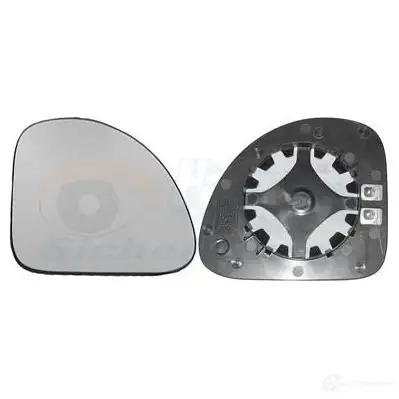 Зеркальный элемент, стекло зеркала VAN WEZEL 107358 22 JIUGP 463045 1640838