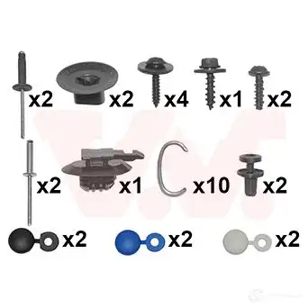Крепление бампера VAN WEZEL OS5 7Z 1437915827 4407793