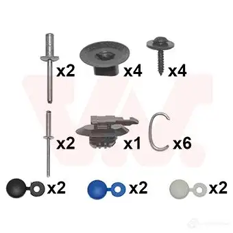Крепление бампера VAN WEZEL 0 B7VN 4373793 1437915824