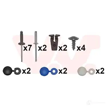 Крепление бампера VAN WEZEL 5829794 1437915817 5 LM2PF