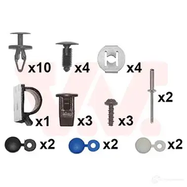 Крепление бампера VAN WEZEL 1947794 L XCFQ 1437916230