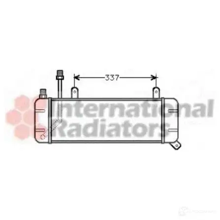 Радиатор АКПП VAN WEZEL 1423217603 73003038 6 0733038 GC8H5