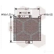 Масляный радиатор двигателя VAN WEZEL 82003151 A66WS 486089 60 823151 изображение 0