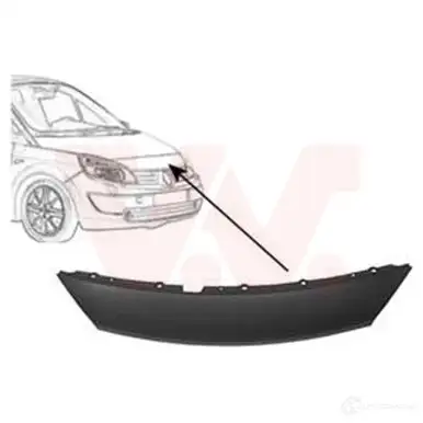 Решетка радиатора VAN WEZEL 631 560 4328518 RZAFP0 476832