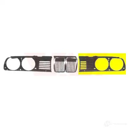 Решетка радиатора VAN WEZEL FM2CC1 1273 03 458355 0620511 - Изображение 1