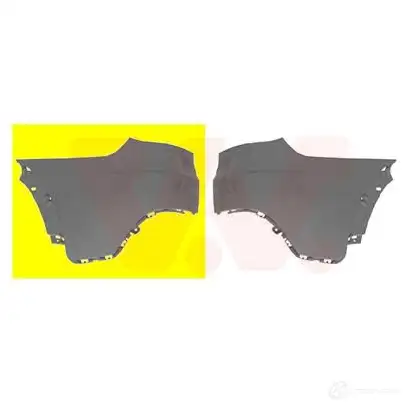 Бампер VAN WEZEL 0687533 459725 IF35ESU 2831 07 изображение 0