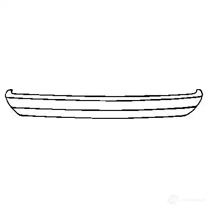 Задний бампер VAN WEZEL 1423216900 4335544 D9GFT 6 74108