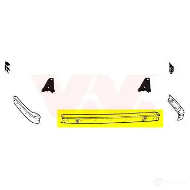 Бампер VAN WEZEL 1 27108 458359 W7B45 0620540