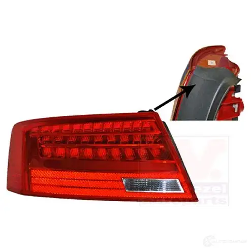 Задний фонарь VAN WEZEL PLHE G 5410909580582 457688 0383925