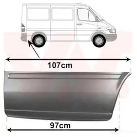 Боковина VAN WEZEL 3076144 AP9YF 14 9039 470296