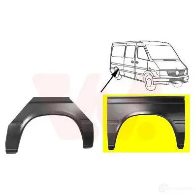 Боковина VAN WEZEL 470223 3075147 14923 1 XW3YMW изображение 0