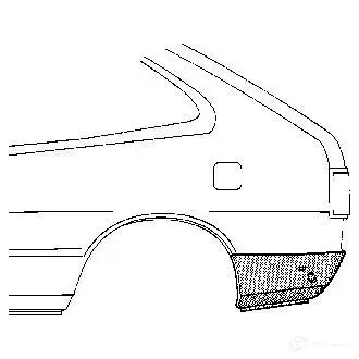 Боковина VAN WEZEL 480104 0RRT AP 5320133 5410909069360