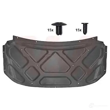 Защита бампера VAN WEZEL 1437942411 1828460 XQ72 VV