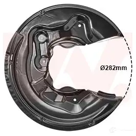 Кожух, щиток тормозного диска VAN WEZEL 1437862434 0334373 RC5J G5