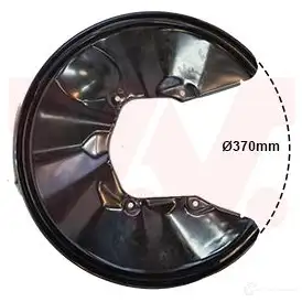 Кожух, щиток тормозного диска VAN WEZEL 7D7WY M 1437862598 0325377