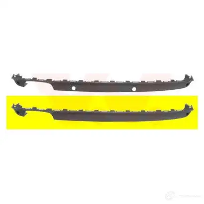 Юбка бампера VAN WEZEL WAONW 2 60618 456711 0317509
