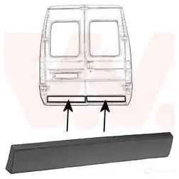 Накладка молдинг двери VAN WEZEL 8062DE 463835 1747432 7 40419