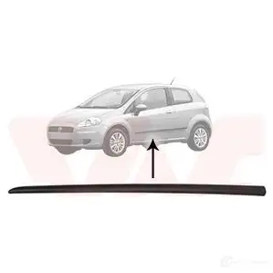 Накладка молдинг двери VAN WEZEL 1439417256 DE DFYQN 1624423