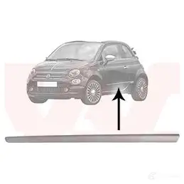 Накладка молдинг двери VAN WEZEL 1439417257 G80BS QD 1604427