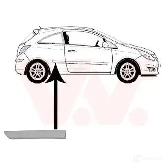 Накладка боковая VAN WEZEL 5410909553265 473257 3750410 OR055 N