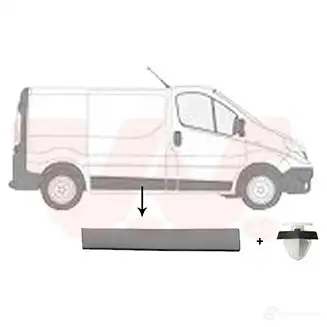Накладка боковая VAN WEZEL 1439418010 RO YOR 4396406