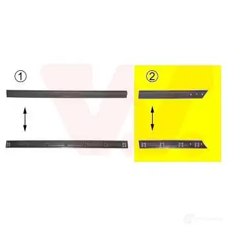 Накладка боковая VAN WEZEL 14VW8XG 451 749 5883410 483896