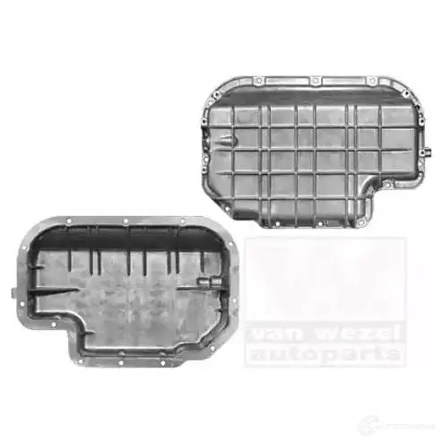 Масляный поддон двигателя VAN WEZEL 5410909618124 469598 PBT X0 3031070 - Изображение 1