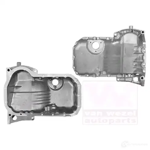 Масляный поддон двигателя VAN WEZEL 0324072 5410909630171 U 5PI0WA 456997 - Изображение 1