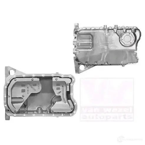Масляный поддон двигателя VAN WEZEL 483994 5410909618513 Z AFHR 5888079 - Изображение 1