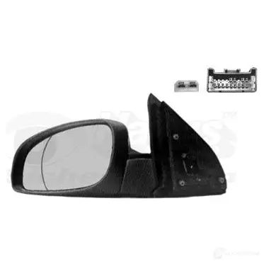 Зеркало боковое наружное VAN WEZEL 473645 HG47S 1 0333861 3768827