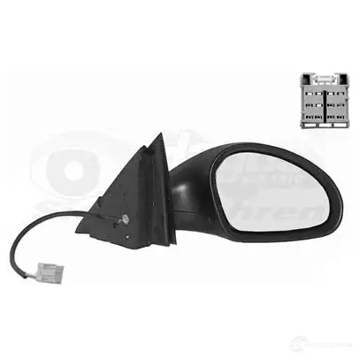 Зеркало боковое наружное VAN WEZEL 1XWD5CY 1068 9812 4917820 478512