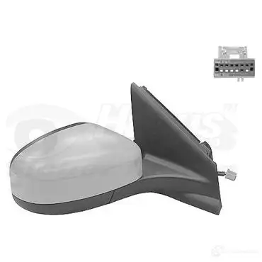 Зеркало боковое наружное VAN WEZEL 102 42822 466083 1881820 LNZS3