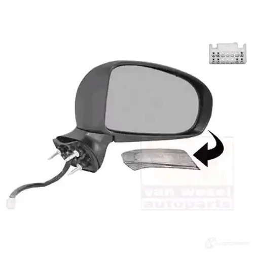 Зеркало боковое наружное VAN WEZEL 480671 5420808 5410909600167 X JJY0ZZ - Изображение 1