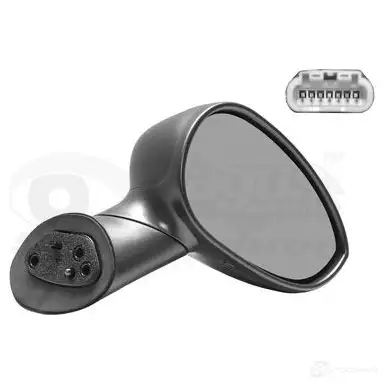 Зеркало боковое наружное VAN WEZEL 462220 13EL0 1604806 1072481 2