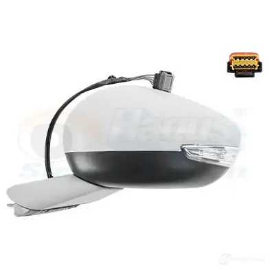 Зеркало боковое наружное VAN WEZEL 1439597293 JCU E4 4082815