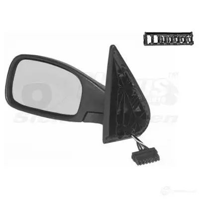 Зеркало боковое наружное VAN WEZEL 4036807 KVJTWLA 10643 811 475302