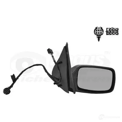 Зеркало боковое наружное VAN WEZEL 465282 ZKU7KF 1831808 102 33832