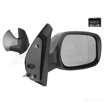Зеркало боковое наружное VAN WEZEL 1067 9872 476400 4310828 IL5QRFZ