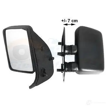 Зеркало боковое наружное VAN WEZEL JB2DHM1 1747801 463850 1074080 1