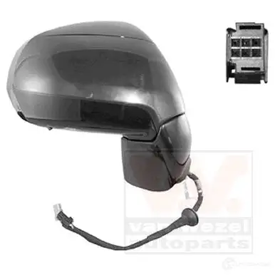 Зеркало боковое наружное VAN WEZEL 4GXDL4T 0928806 1 0797802 460786