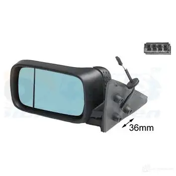 Зеркало боковое наружное VAN WEZEL 458794 0R34UTD 0640827 10119 861