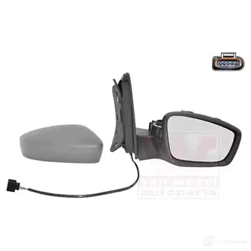 Зеркало боковое наружное VAN WEZEL 481048 5701808 5410909590581 ZC 5ZA - Изображение 1