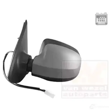 Зеркало боковое наружное VAN WEZEL ZRCT 6YB 5410909591502 1507807 461932 - Изображение 1