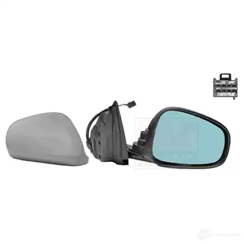 Зеркало боковое наружное VAN WEZEL 9OJS X 455605 0113808 5410909591120 - Изображение 1