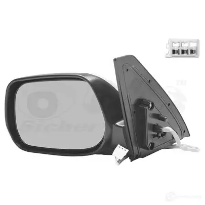 Зеркало боковое наружное VAN WEZEL SWVMP2N 1093 3801 480249 5377805