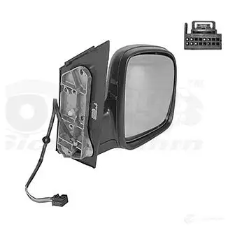 Зеркало боковое наружное VAN WEZEL 5867808 1046281 2 8FZLF 483407
