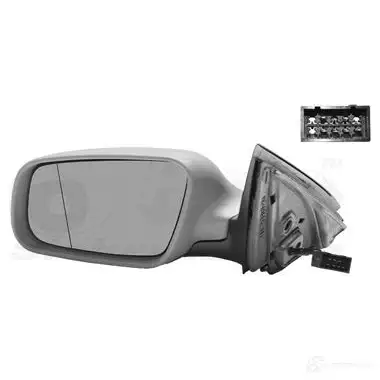 Зеркало боковое наружное VAN WEZEL FMRH4 1026080 1 0317807 456723