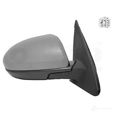 Зеркало боковое наружное VAN WEZEL 1208128957 2738818 KANV1 NH 5410909599331