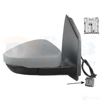 Зеркало боковое наружное VAN WEZEL 1 0466832 PVZ2BKY 482665 5829824